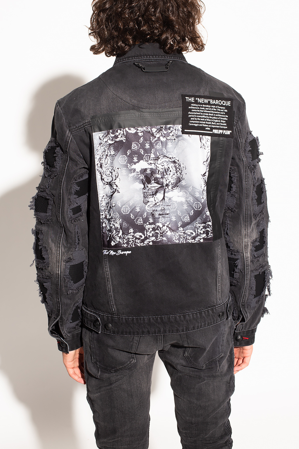 Philipp plein denim store shirt